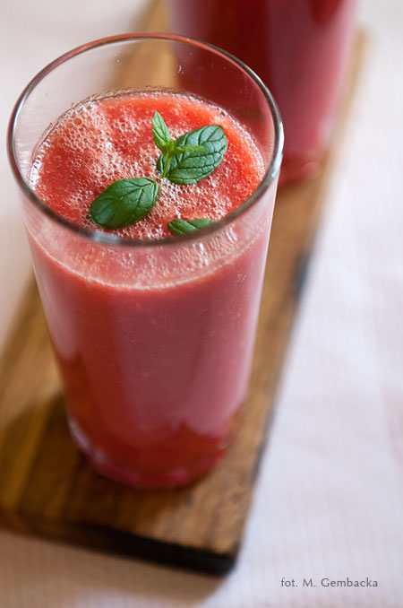 napój arbuzowo-truskawkowy